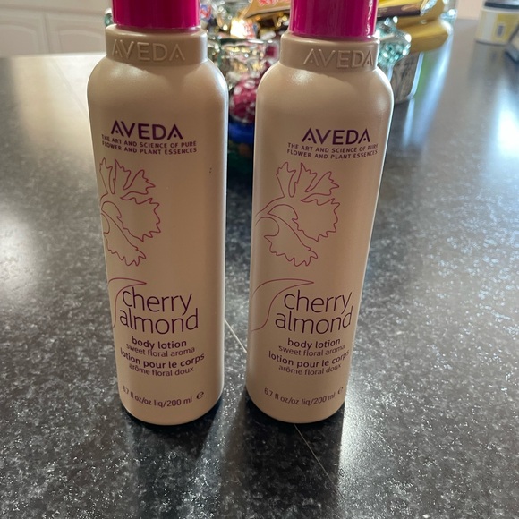 Aveda Cherry Almond Lotion qty 2 New! Retail $38 each